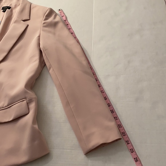 Ann Taylor Factory Pastel Pink petite blazer 6P - Picture 5 of 8